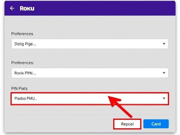 Customizing Roku PIN Preferences