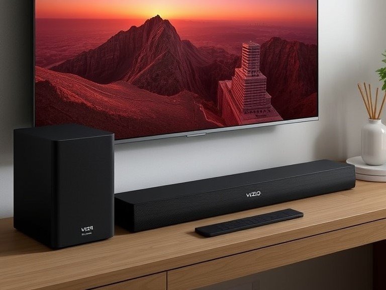 Vizio Sound Bar With Subwoofer