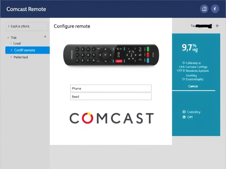 Comcast Remote